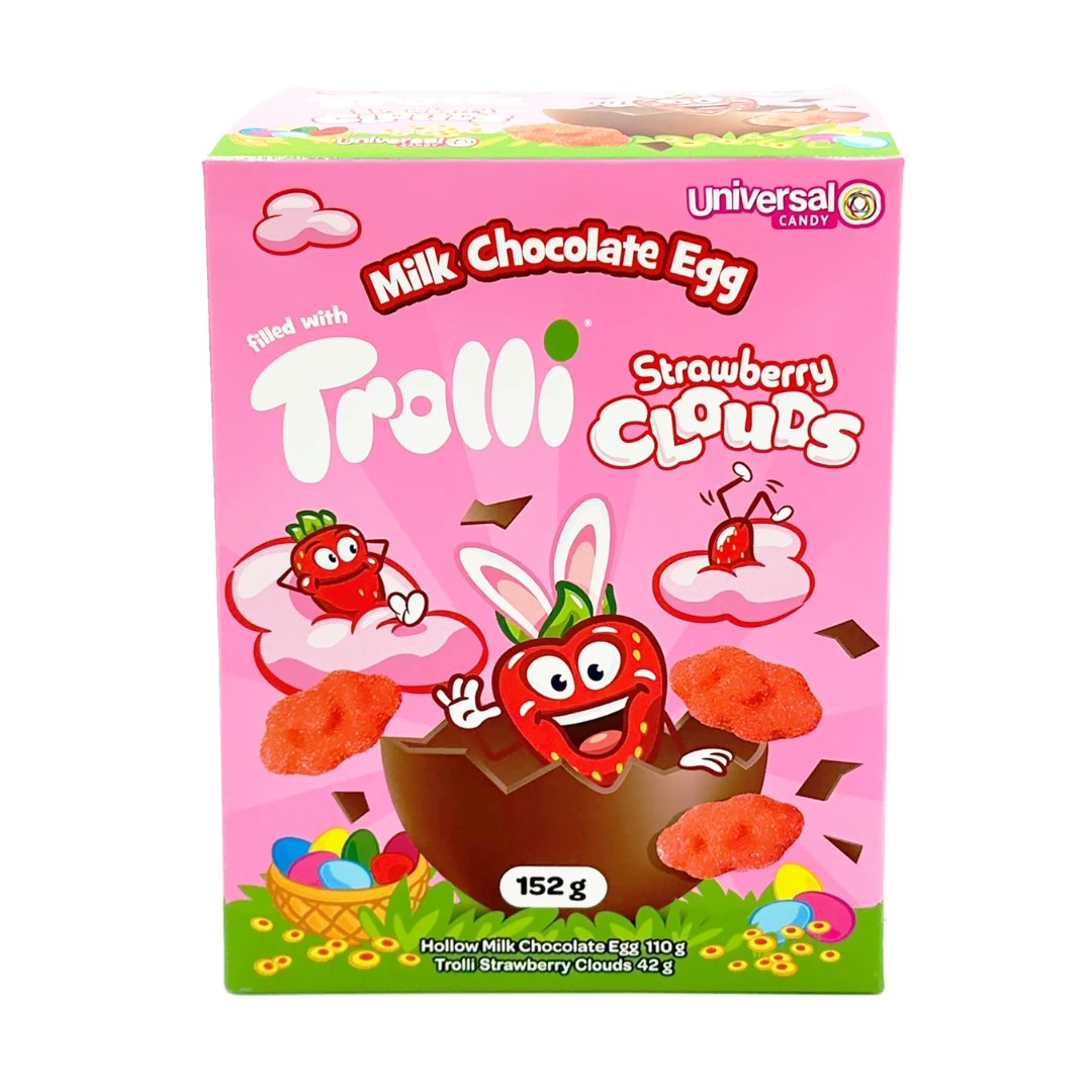Trolli Strawberry Clouds Casket Egg 152g 3 of 4