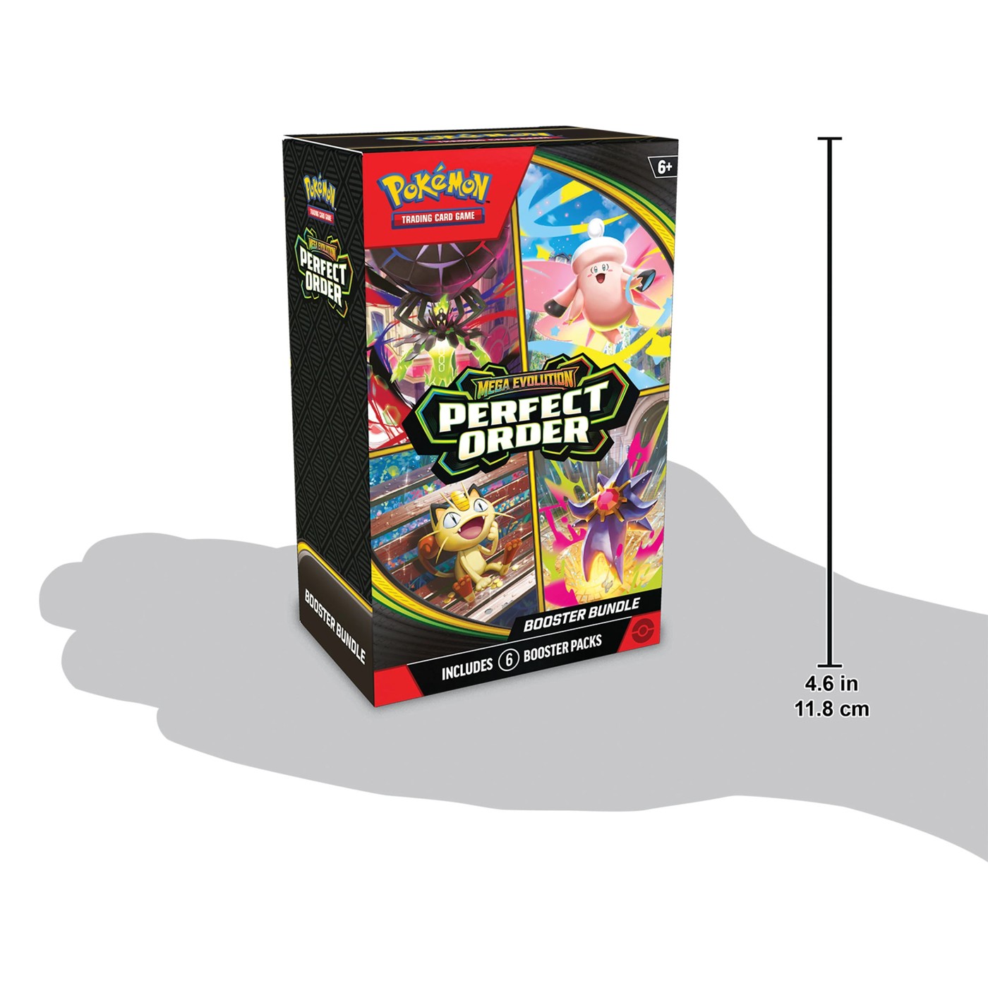 Pokemon TCG: Mega Evolution—Perfect Order Booster Bundle - Assorted 3 of 3