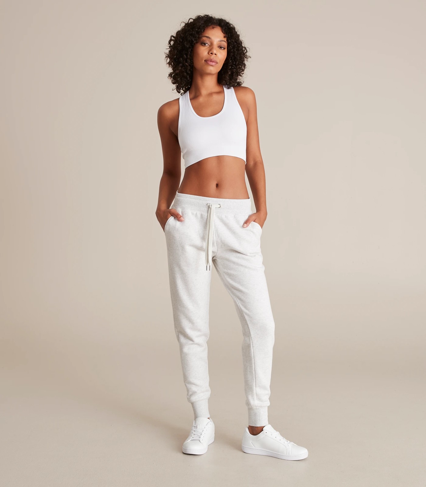 Active Fleece Cuffed Trackpants 2 of 5