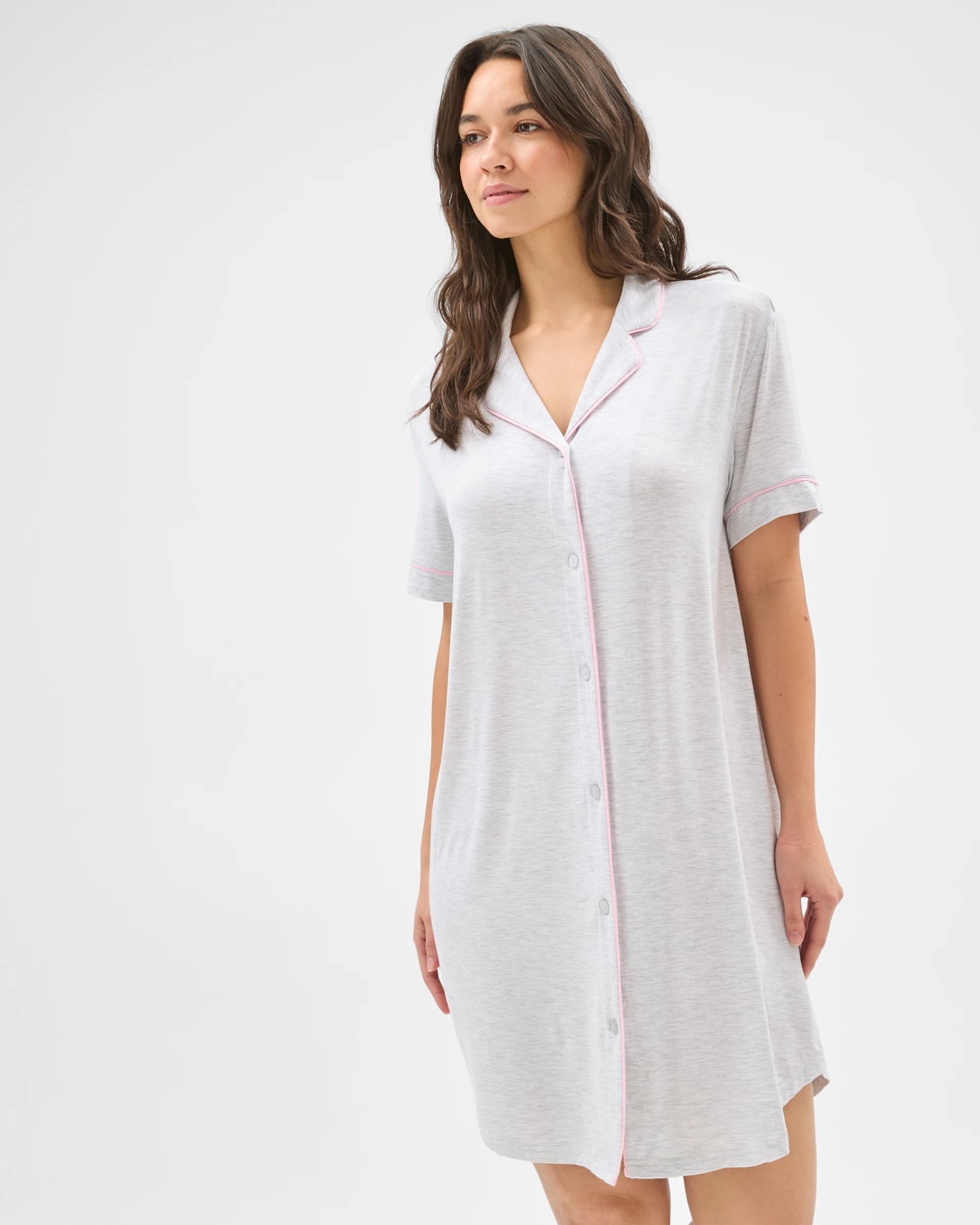 Bamboo Short Sleeve Nightshirt 3 of 5