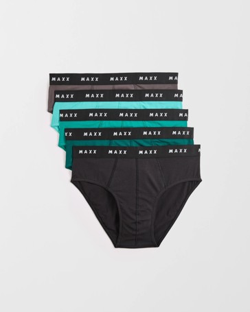 Maxx Australian Cotton 5 Pack Hipster Briefs