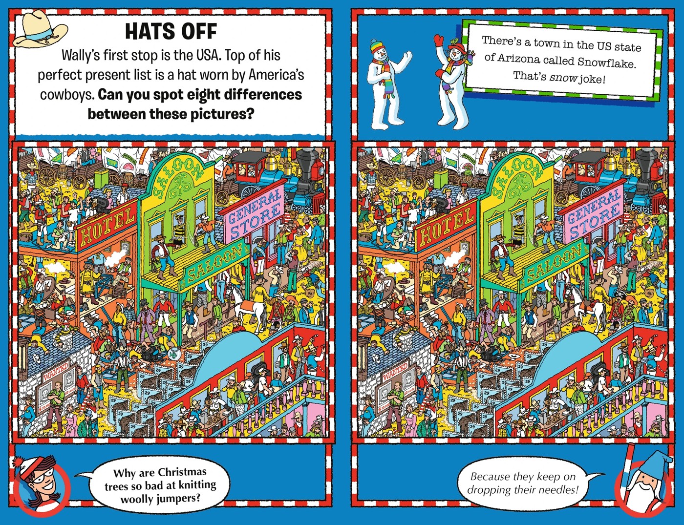 Where's Wally? The Search for Santa & The Perfect Present - Book 3 of 4