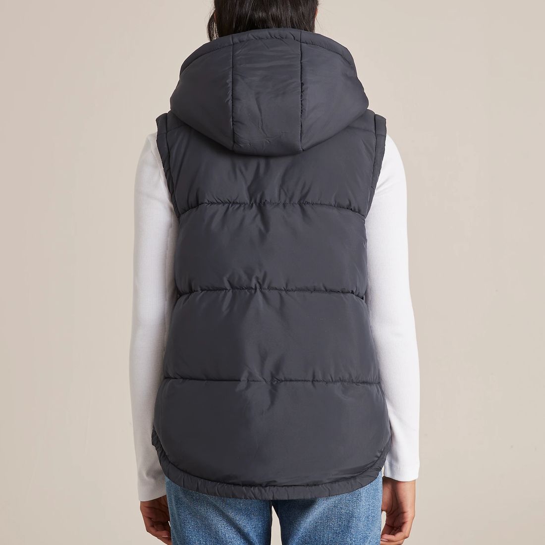 Hooded Puffer Vest | Target Australia