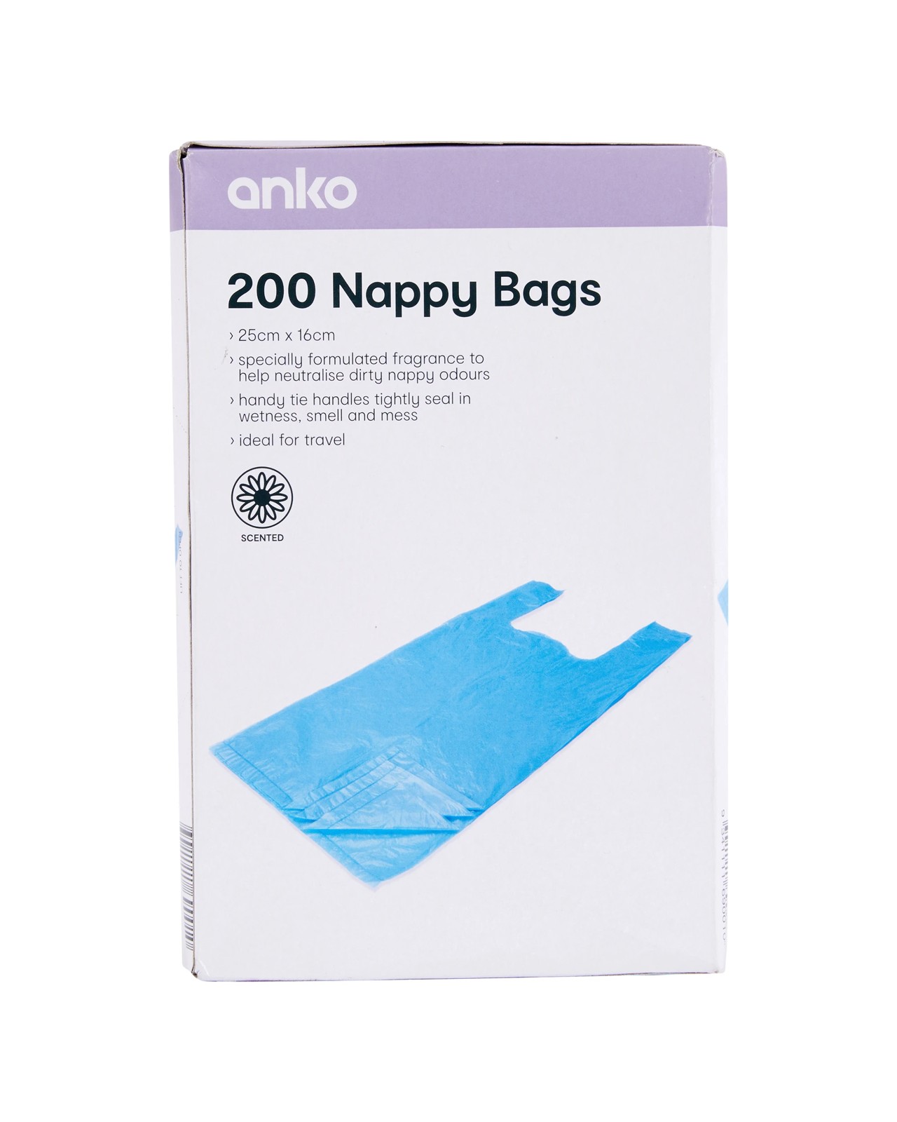 Anko 200 Pack Nappy Bags 4 of 4