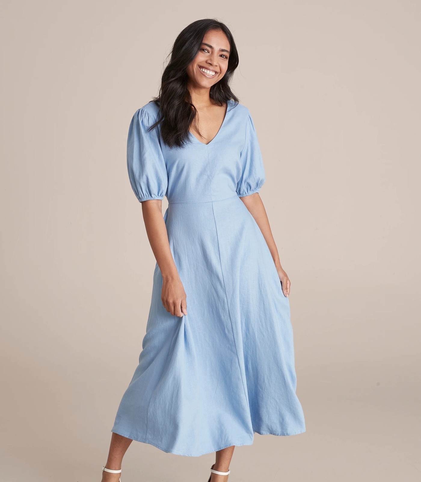 Dannii Minogue Petites Tie Back Midi Dress | Target Australia