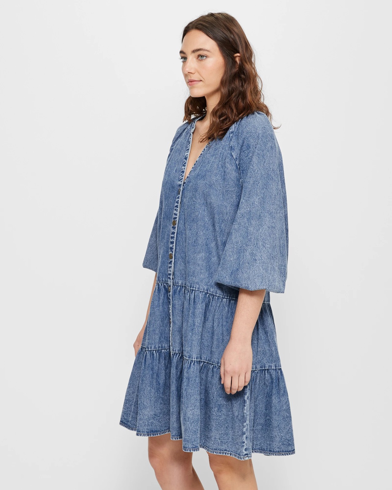 Denim dress target sale