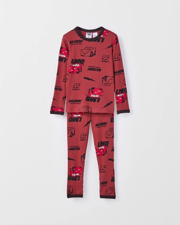 Disney Cars Australian Cotton Younger Boys Knit Pyjama Set
