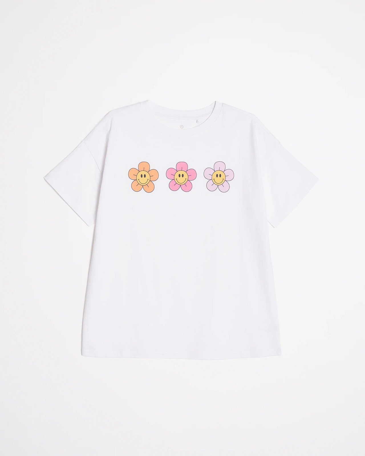 Organic Cotton Longline Print T-shirt 4 of 5