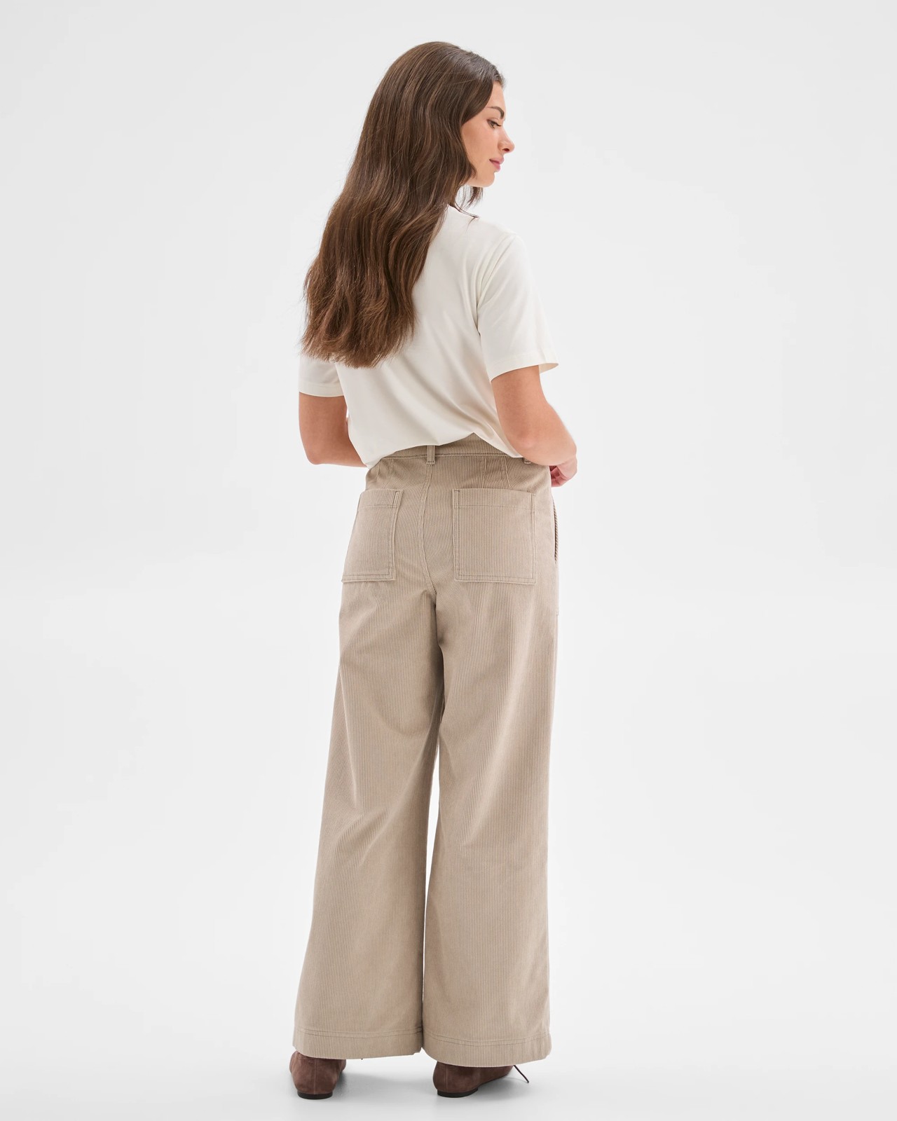 Petites Corduroy Barrel Pants 6 of 6