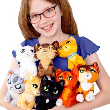 Warrior Cats 6 Inch Mini Mystery Plush Series 1 - Assorted