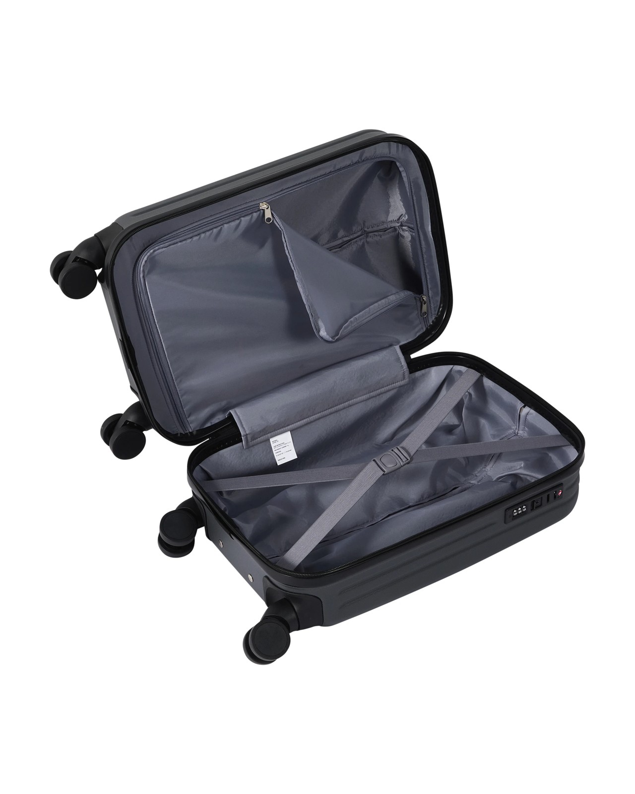 Anko 8 Wheels Carry-on Hard Case - Charcoal 3 of 6