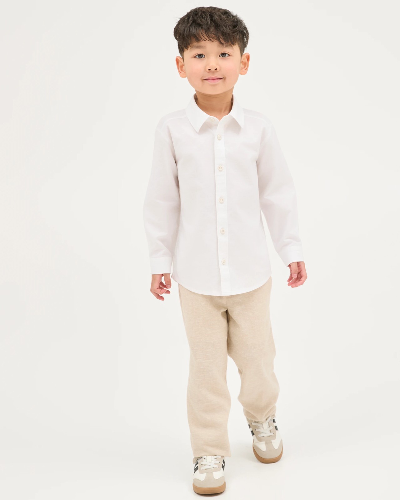 Linen Blend Tailored Suiting Pants 2 of 6