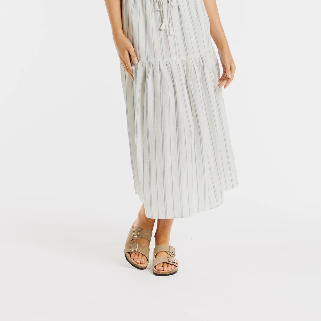 Piping Hot Tiered Midi Skirt | Target Australia