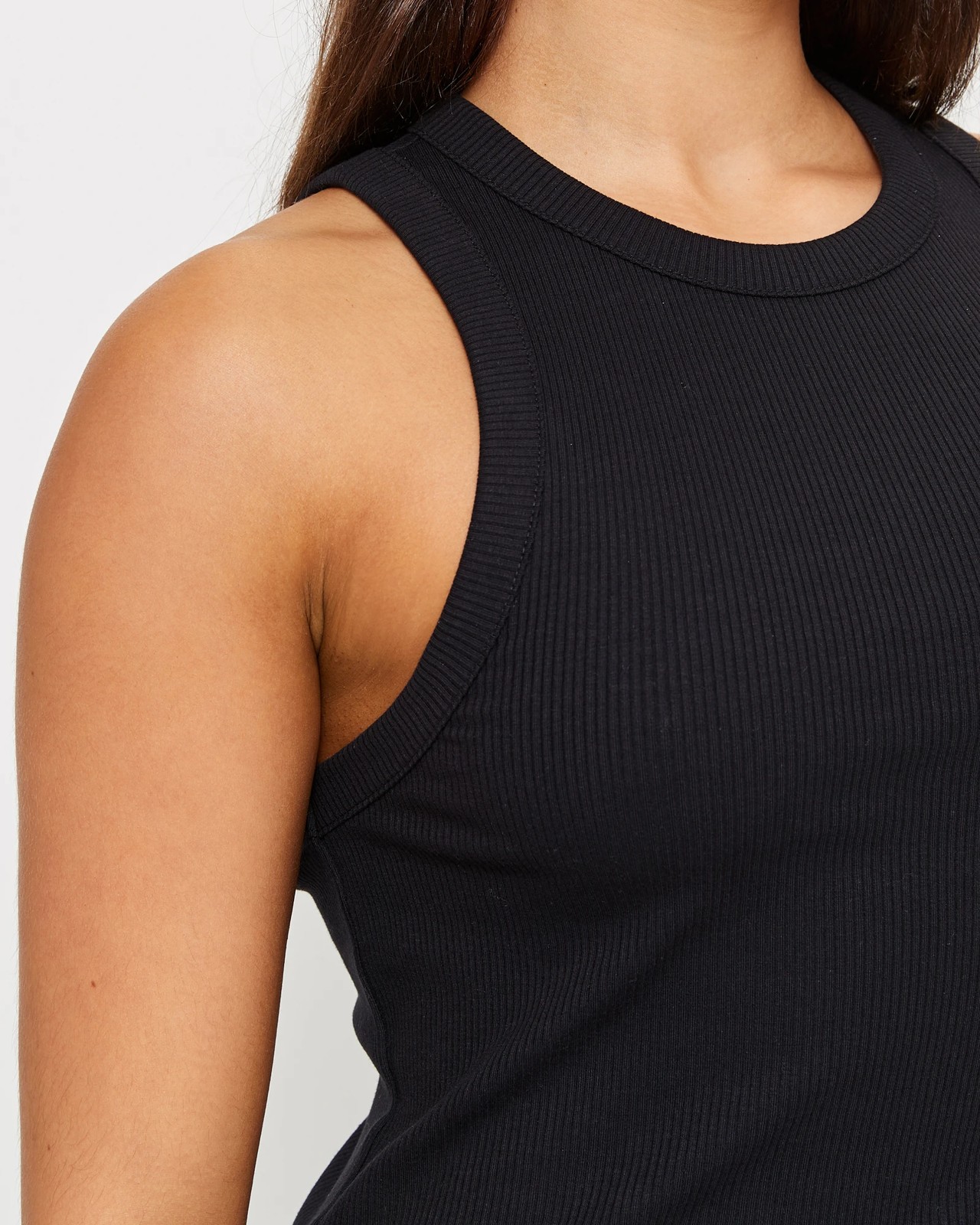 Australian Cotton Rib Racer Tank Top - Lily Loves 5 of 5