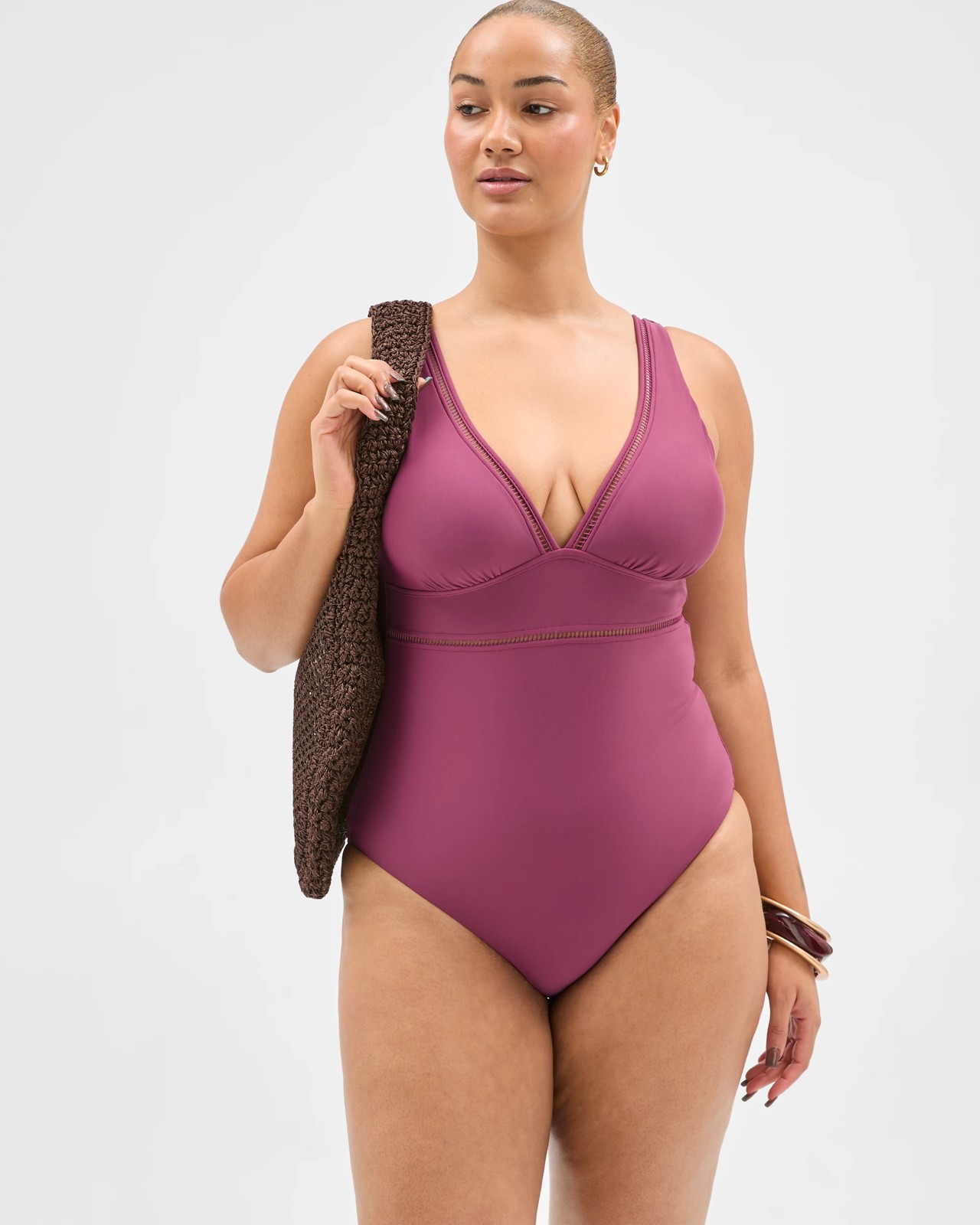 Shape Your Body Resort Ladder Trim One Piece Swimsuit - Fig 2 of 6