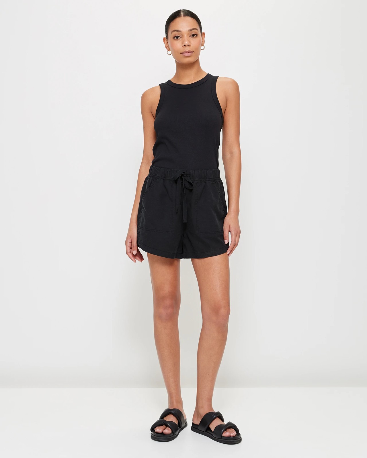 Pull On Slub Short 2 of 6