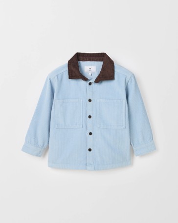 Cord Long Sleeve Oversized Shacket