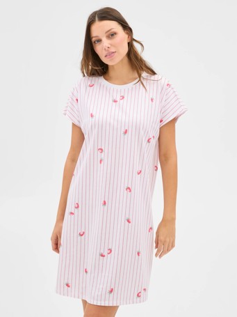 Womens Australian Cotton T-Shirt Nightie