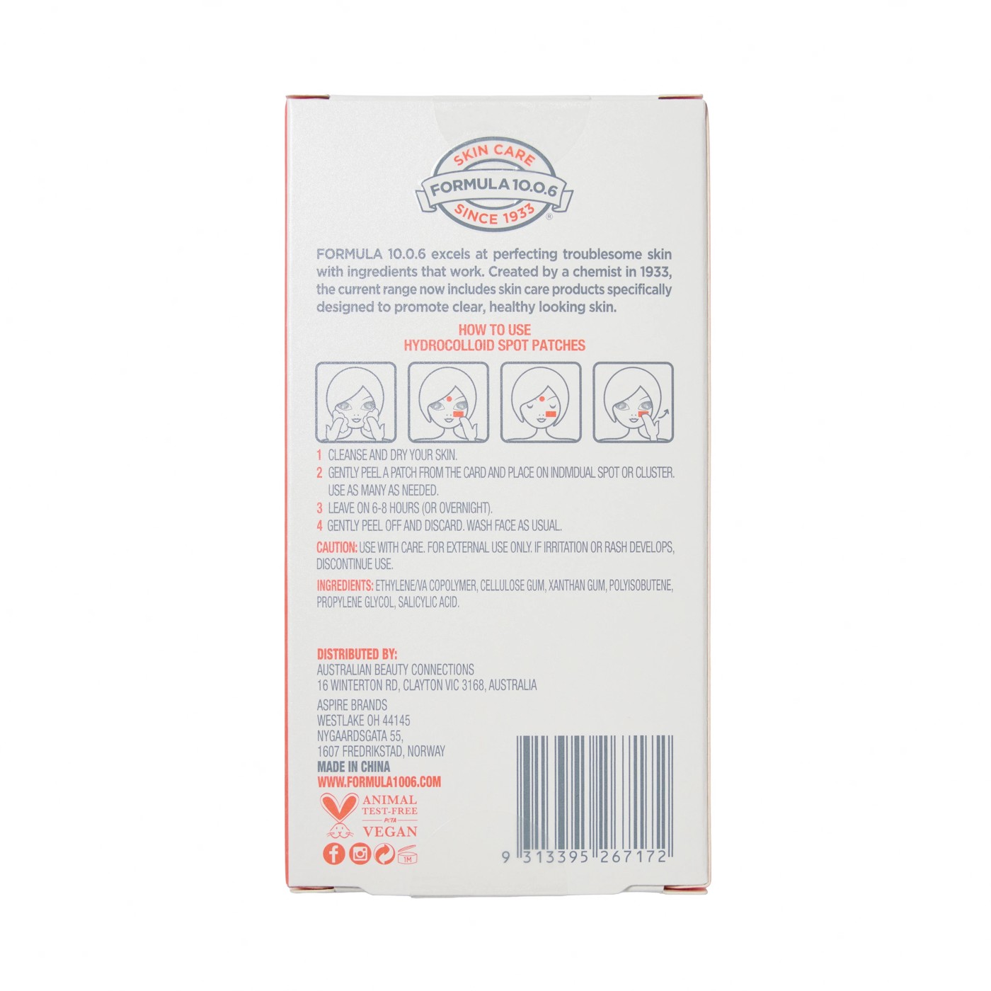 48 Piece Formula 10.0.6 S.O.S Squad Hydrocolloid Spot Patch Kit - Salicylic Acid 2 of 5