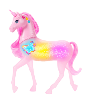 Mattel Barbie Sparkle Lights Toy Unicorn