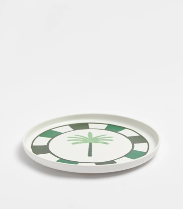 Aalto Printed Melamine Dinner Plate