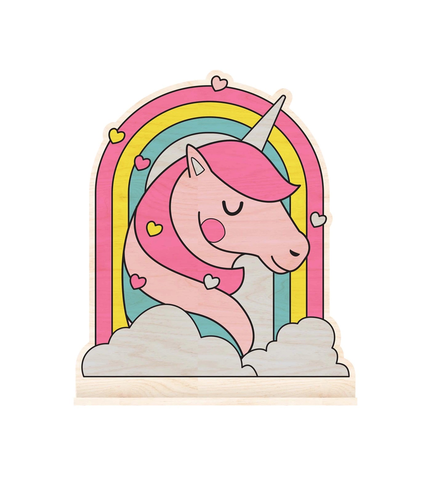 Paint Your Own Wooden Unicorns Assorted* Target Australia