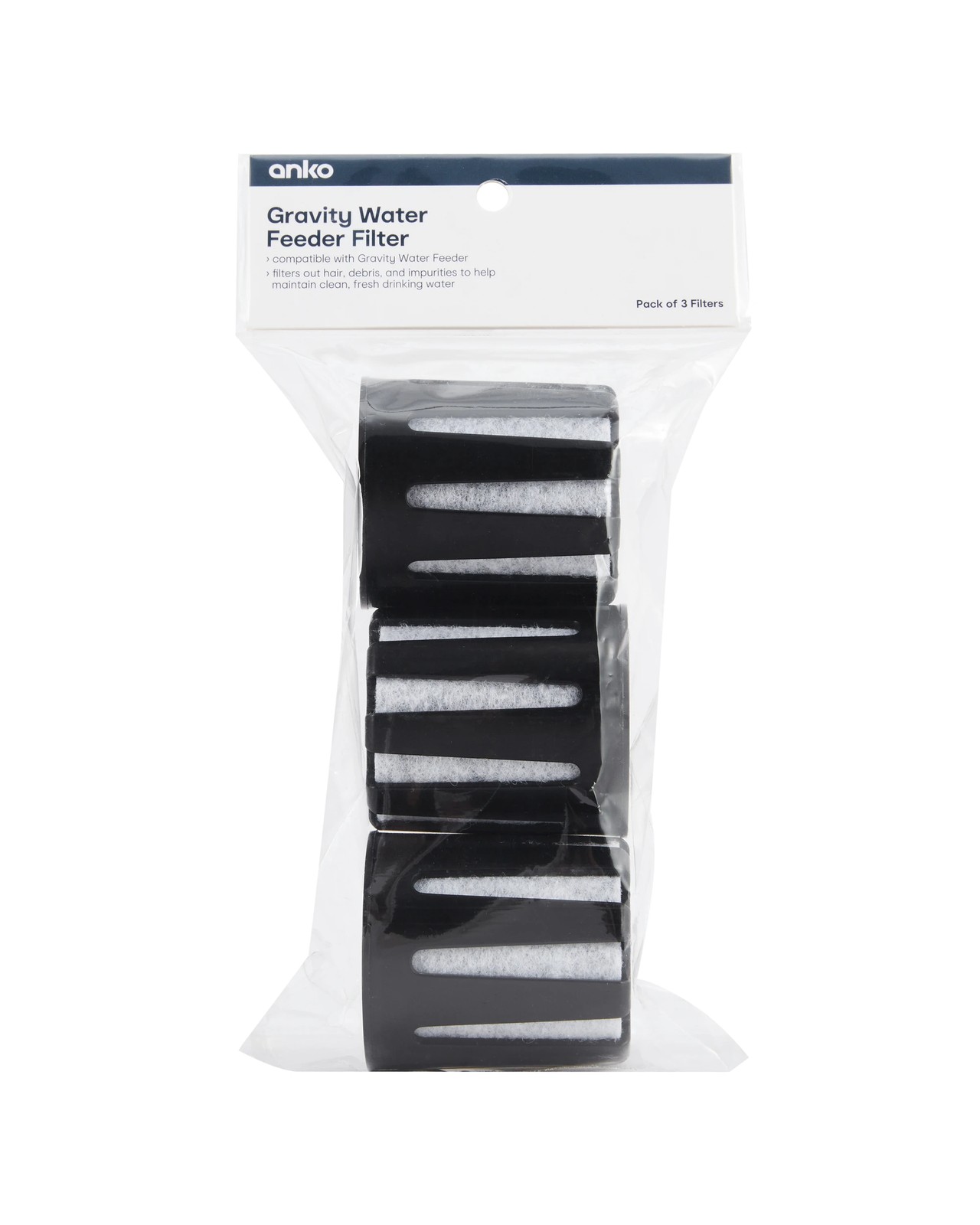 Anko 3 Pack Gravity Water Feeder Filter 5 of 5