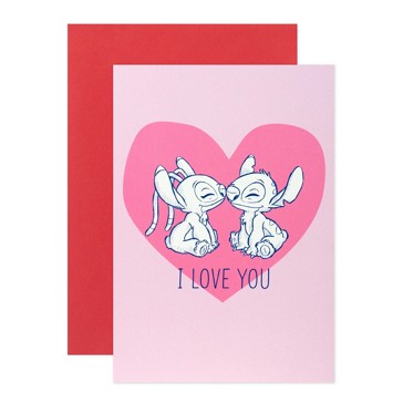 Hallmark Valentine's Day Card - Disney Lilo & Stitch