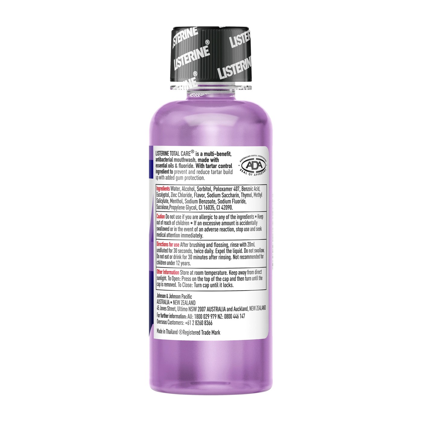 Listerine Total Care Antibacterial Mouthwash 2 of 5