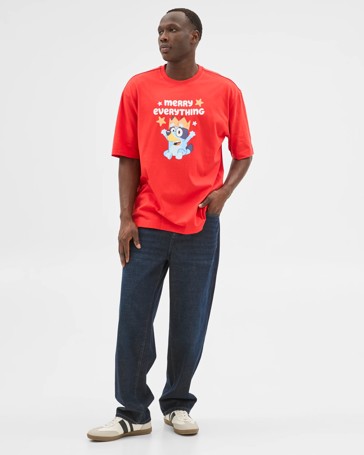 Licensed Christmas Bluey T-Shirt