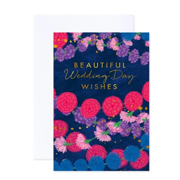 Hallmark Wedding Card - Floral