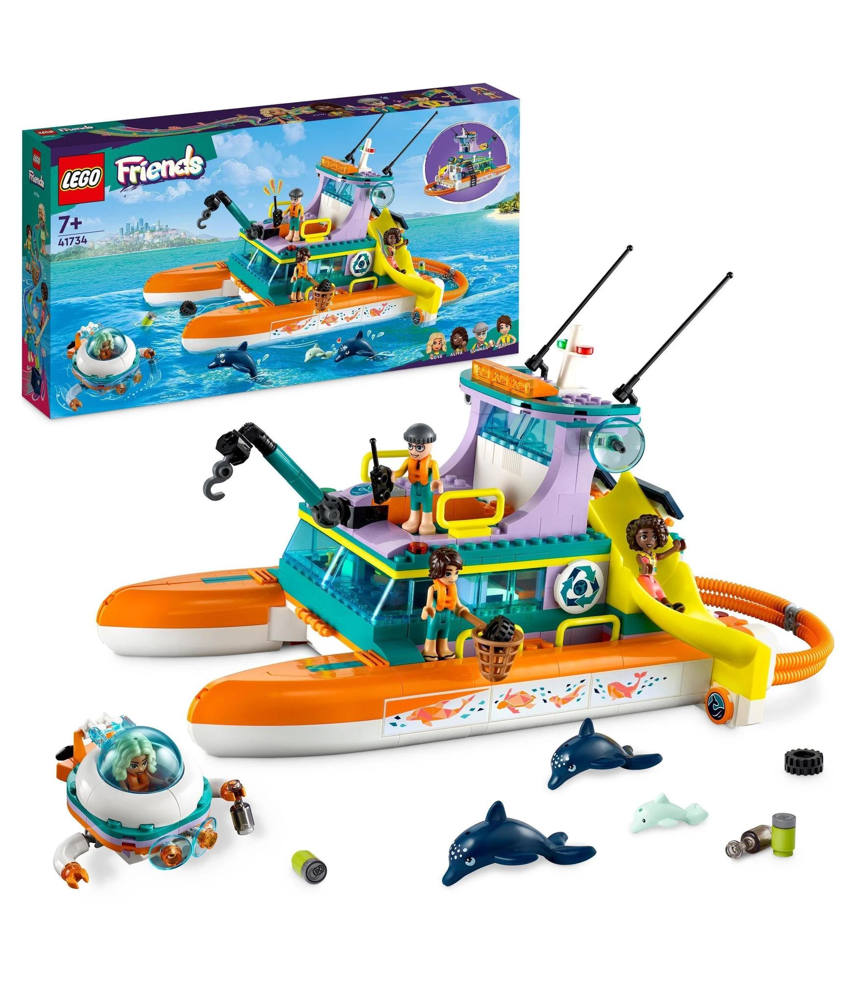 Lego friends cheap boat set