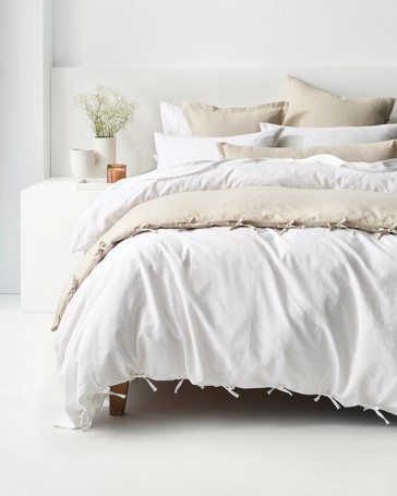 Laynie Linen/Cotton Quilt Cover Set