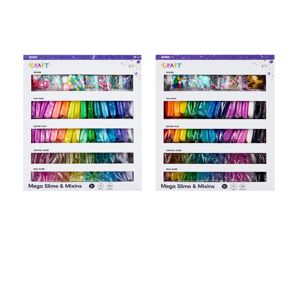 Anko 73 Pack Mega Slime and Mixins - Assorted
