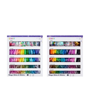 Anko 73 Pack Mega Slime and Mixins - Assorted