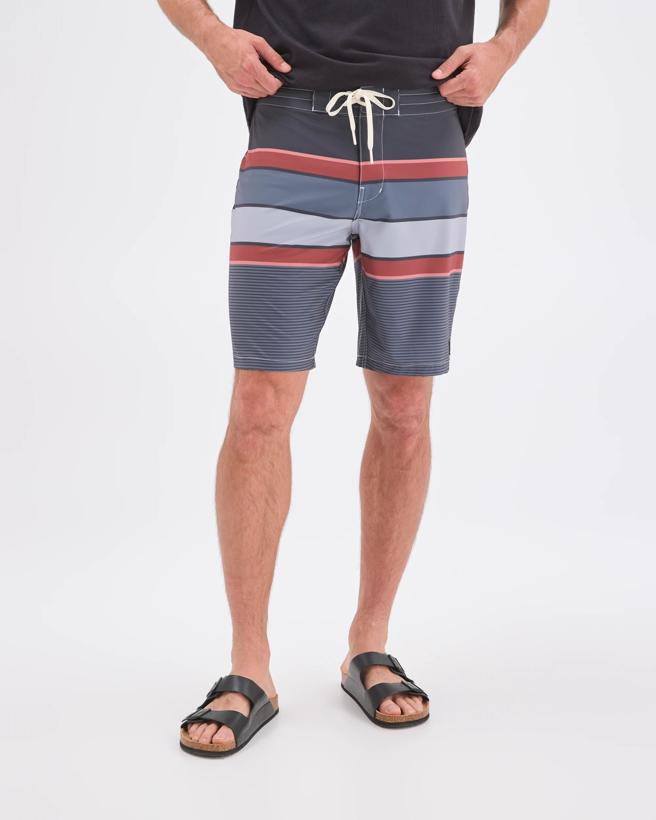 Striped Swim Boardshorts 3 of 5