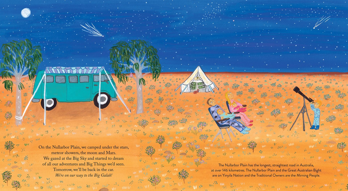 Meet Me At The Big Galah by Frane Lessac - Book 4 of 5