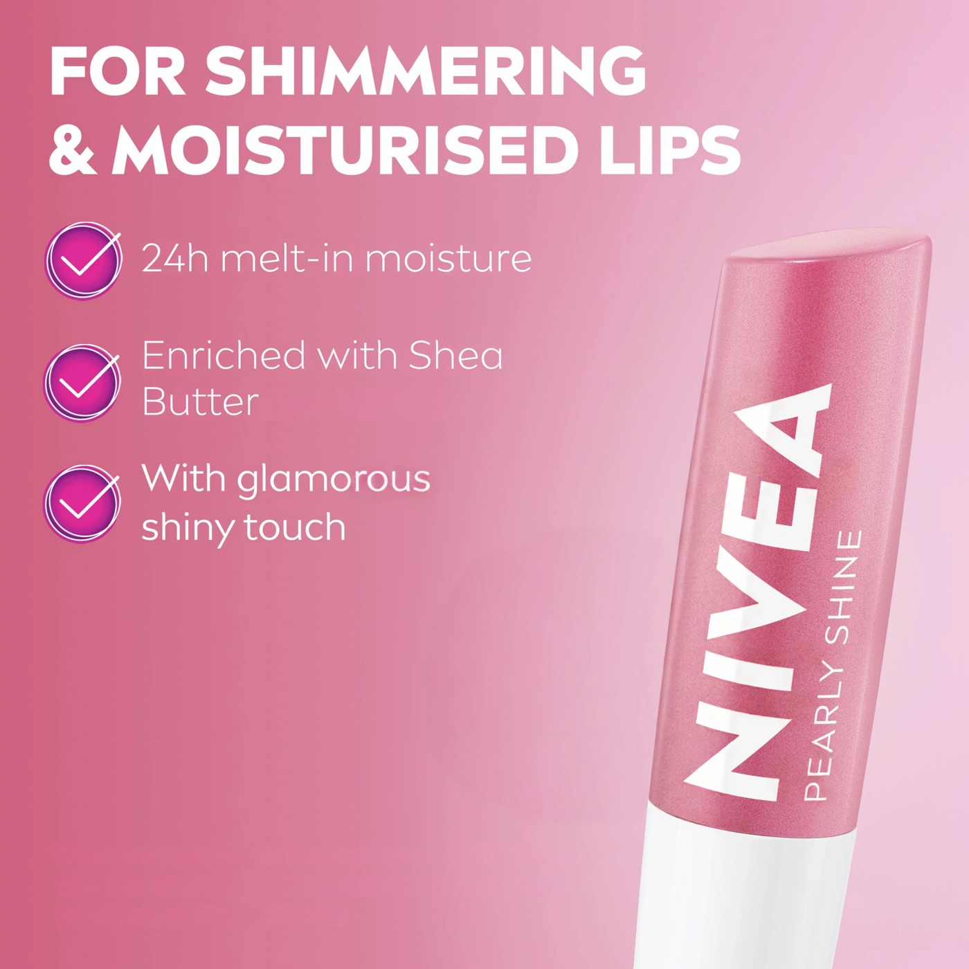 Pearly Shine Nivea Lip Balm 3 of 6