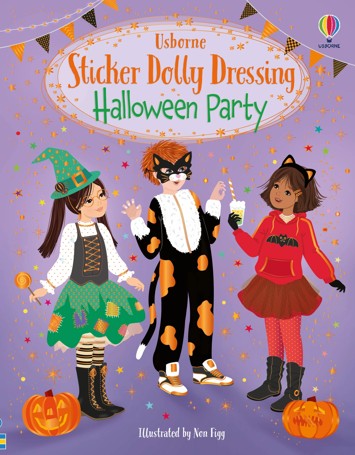 Usborne Sticker Dolly Dressing Halloween Party by Fiona Watt - Book