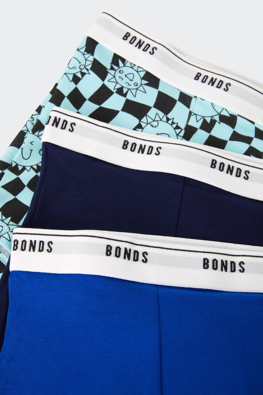 Bonds 3 Pack Boys Hipster Trunks 3 of 3