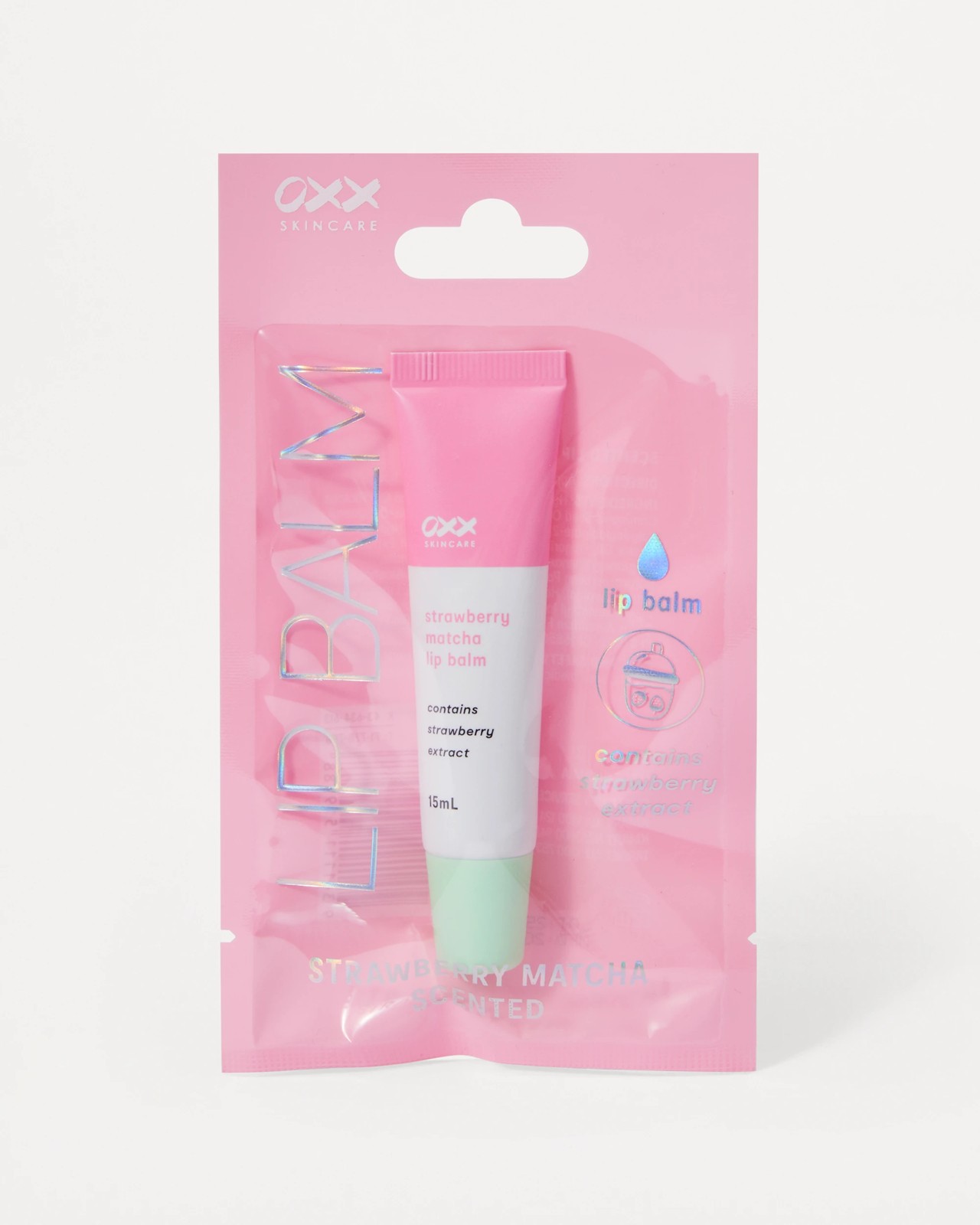 OXX Skincare Lip Balm 15ml - Strawberry Matcha Scented 4 of 5