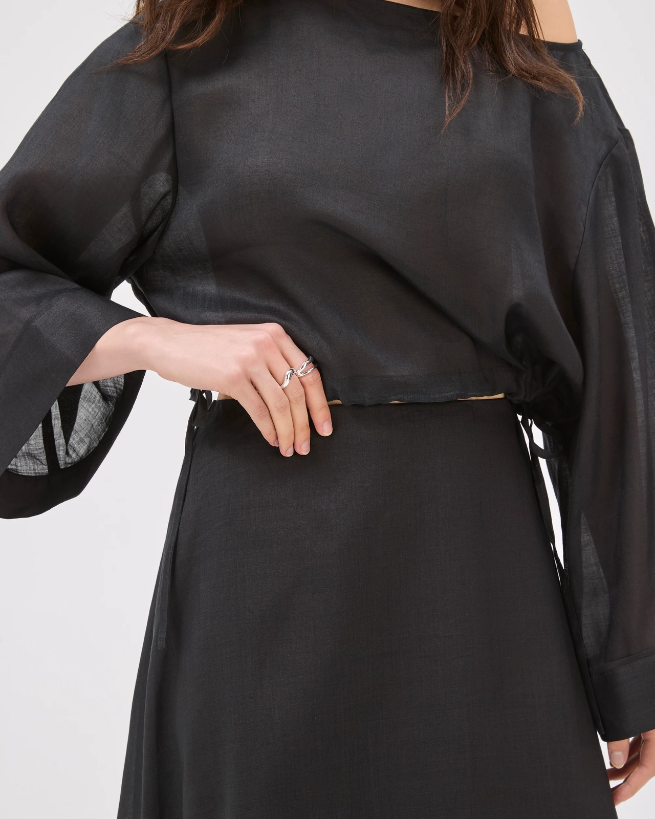 Lily Loves Maxi Skirt - Black 4 of 6