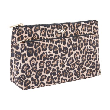 Makeup Bag, Brown - OXX Cosmetics