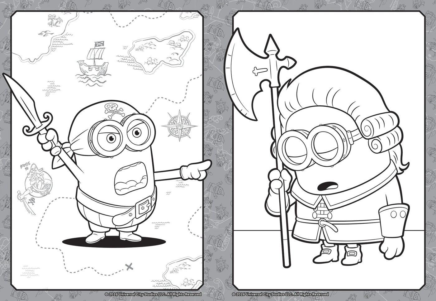 Illumination's Minions and Monsters Mega Colouring Book 3 of 3