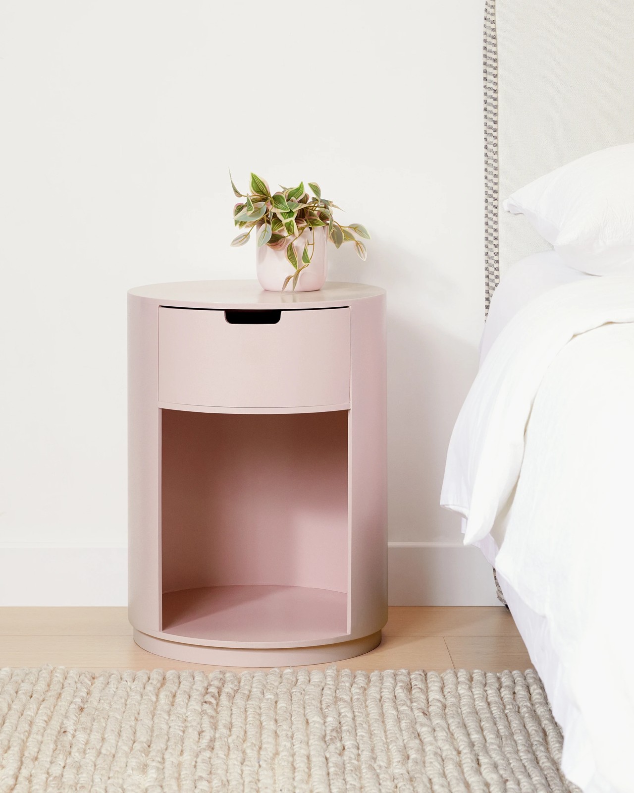 Anko Chloe Bedside Table - Pink 2 of 5