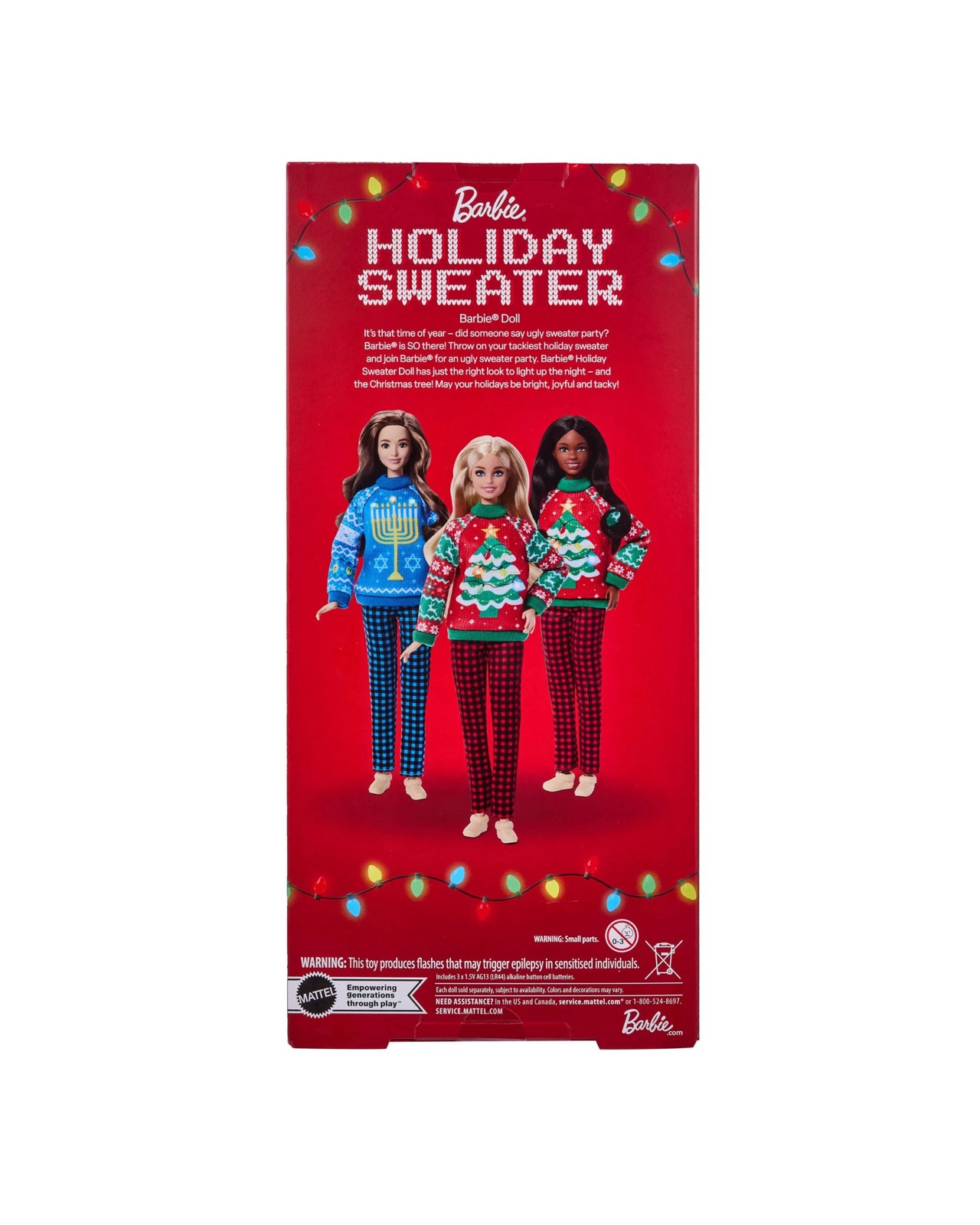 Barbie Holiday Sweater Doll 6 of 6