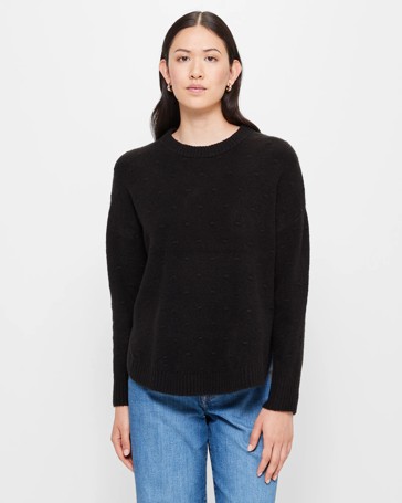 Super Soft Curved Hem Jumper