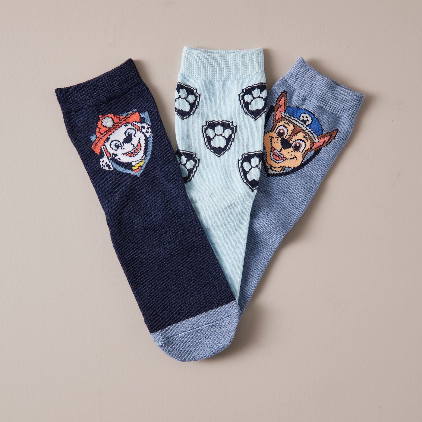3 Pack Paw Patrol Socks 3 of 3