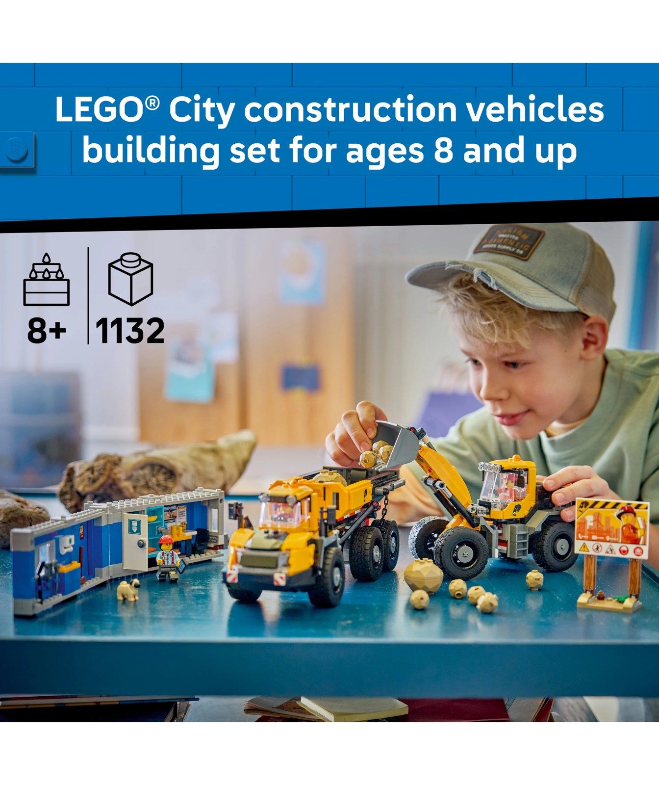 LEGO® City Dump Truck & Front End Loader 60494 2 of 6