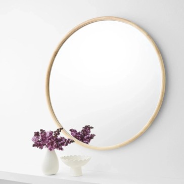 Wooden Framed Mirror - Anko